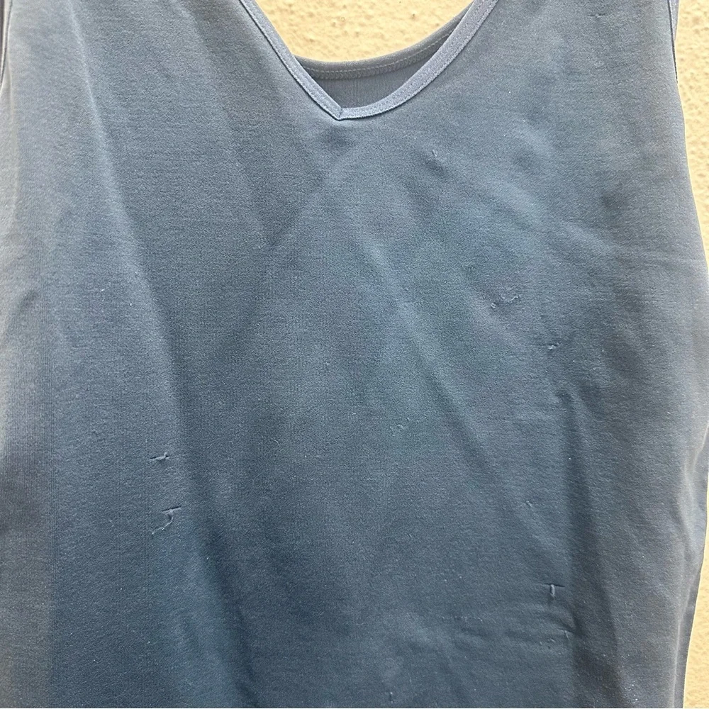 Filly Flair Blue Long Tank One Size